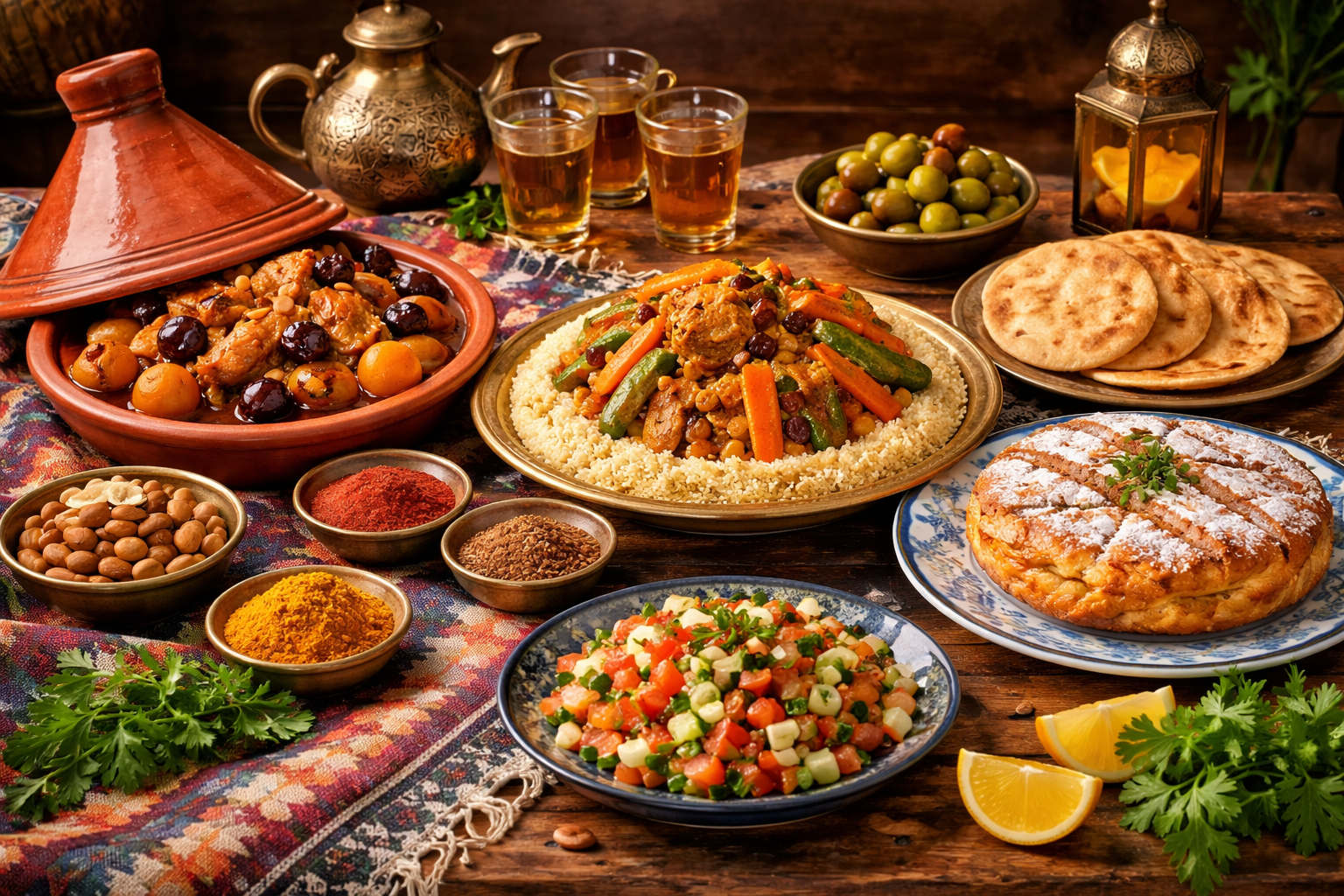 Moroccan Cuisine: A Complete Guide to Its Flavors, Dishes, and Cooking Traditions