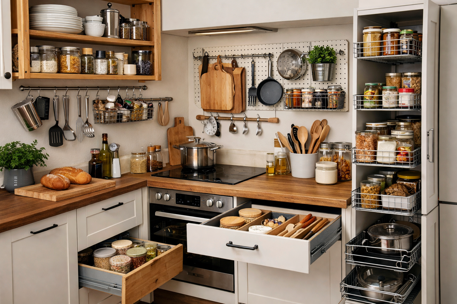 How to Organize a Small Kitchen: Smart Storage Ideas That Actually Work