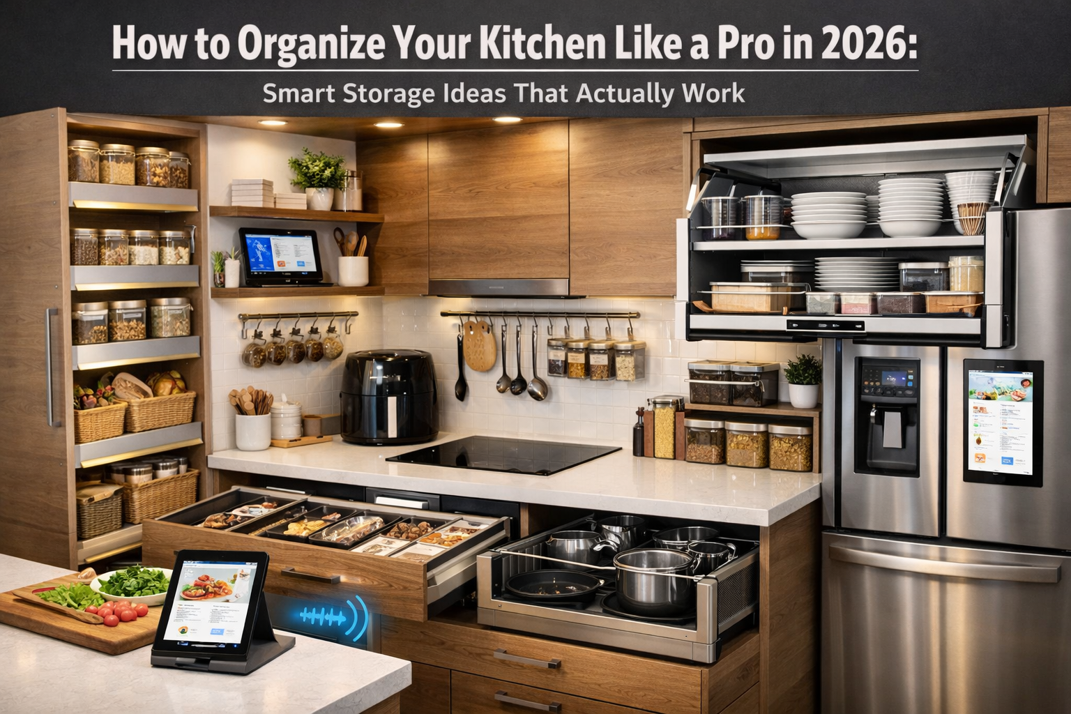 How to Organize Your Kitchen Like a Pro in 2026: Smart Storage Ideas That Actually Work