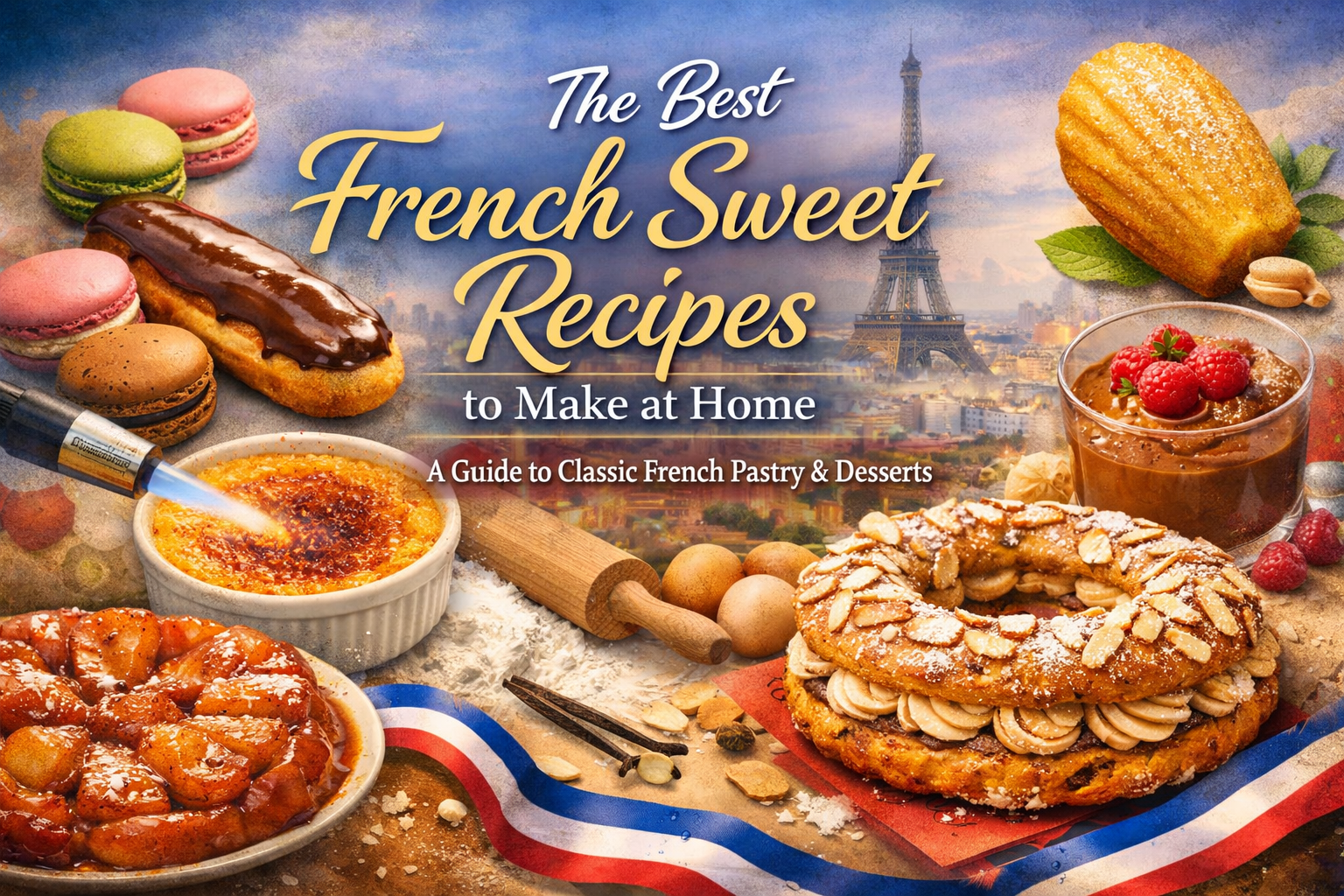 The Best French Sweet Recipes to Make at Home: A Guide to Classic French Pastry & Desserts
