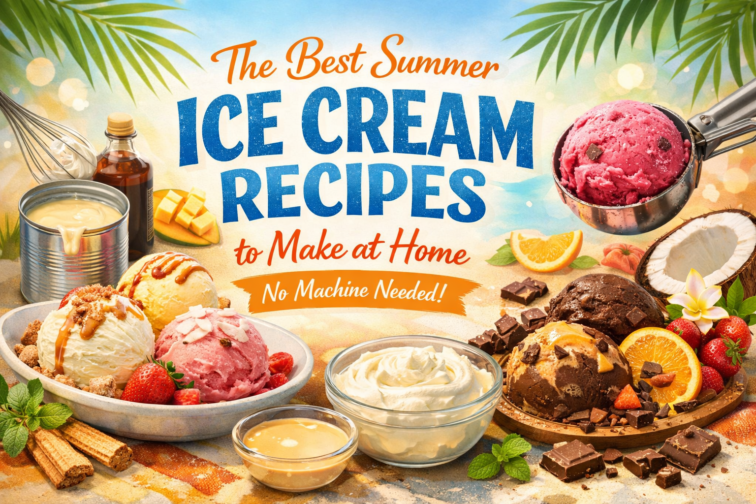 The Best Summer Ice Cream Recipes to Make at Home — No Machine Needed!